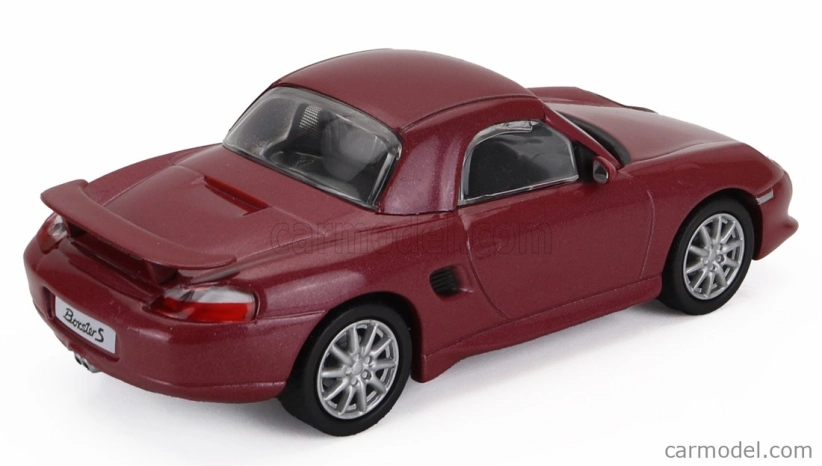 Edicola Porsche Boxster S 2002 1:43 Bordeaux Met
