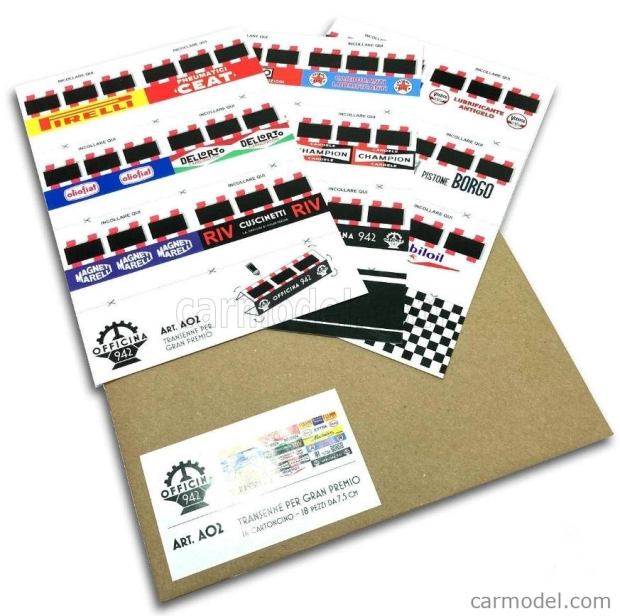 Officina-942 Accessories Transenne Per Gran Premio - Barriers For Gp 1:76 Různé