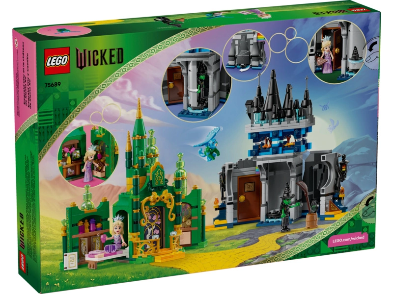LEGO Wicked - Emerald City a zámok Kiamo Ko