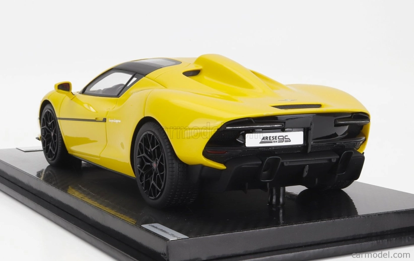 Tecnomodel Touring Superleggera Arese Rh95 (podvozok a motor Ferrari F-12) 2021 1:18 žltá