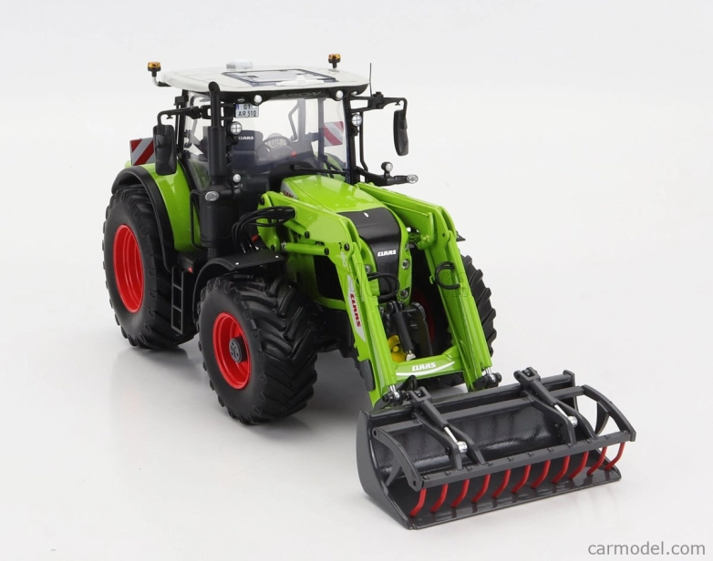 Universal hobbies Claas Arion 510 + Fu20 Traktor s predným škrabákom 2020 1:32 svetlozelený