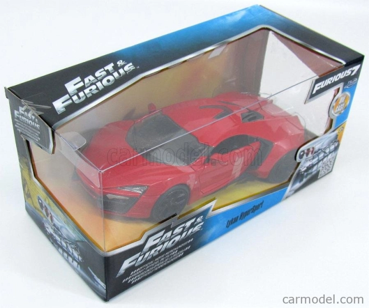 Jada Lykan Dom's Hypersport - Fast & Furious 7 2015 1:24 Červená