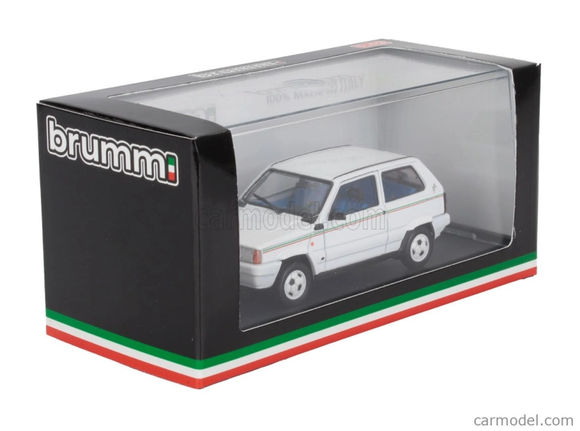 Brumm Fiat Panda 750l Italia '90 1986 1:43 Bílá