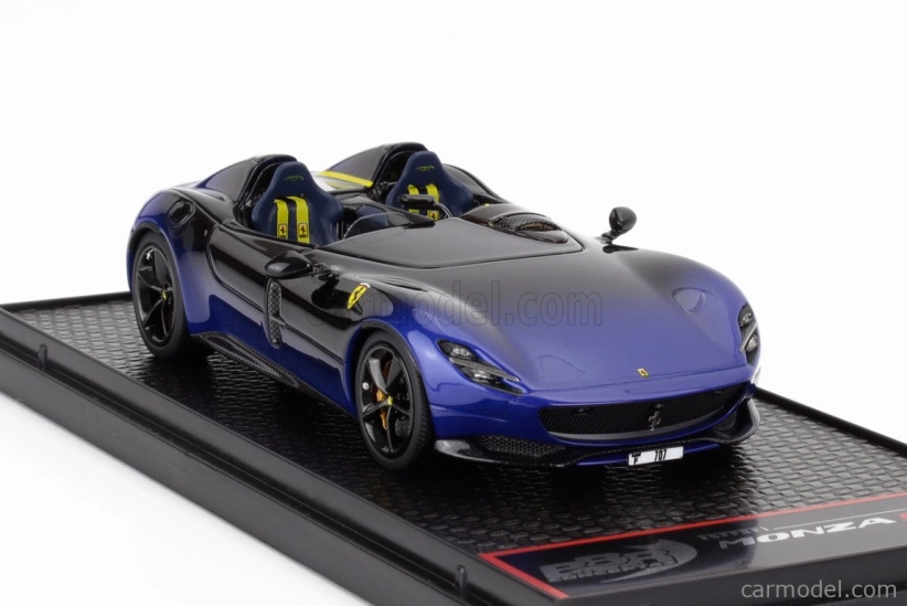 Bbr-models Ferrari Monza Sp2 2018 1:43 Blue Viery - New Black Daytona