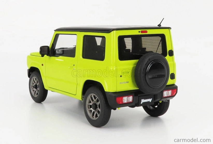 Autoart Suzuki Jimny Jb64 Lhd 2018 1:18 Kinetic Yellow Black Pearl