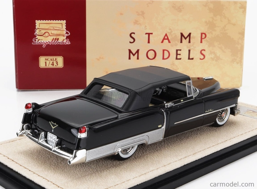 Stamp-models Cadillac Eldorado Convertible Closed 1954 1:43 Black