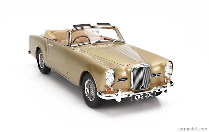 Modely Alvis Te21 Dhc Cabriolet Open 1963 1:18 Gold Met