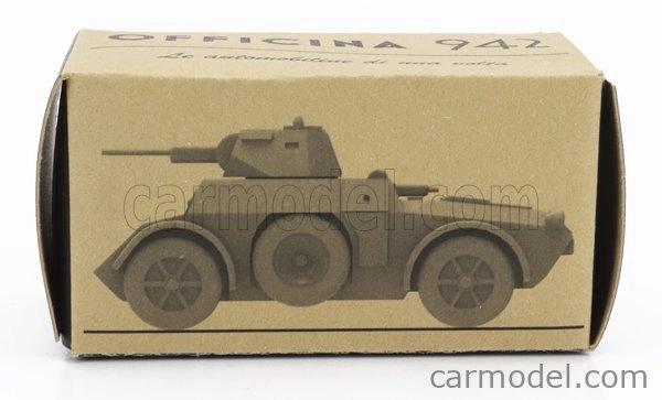 Officina-942 Fiat Ansaldo Tank Ab41 Autoblindo 1941 1:76 Vojenský Písek