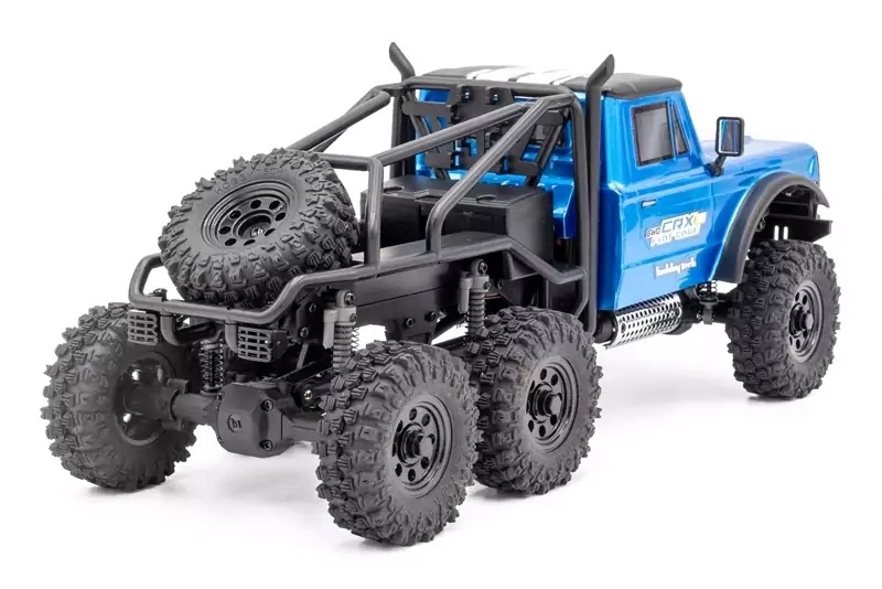 RTR HOBBYTECH CRX18 Truck Trial 1/18, 6wd, krátká verzia – modrý