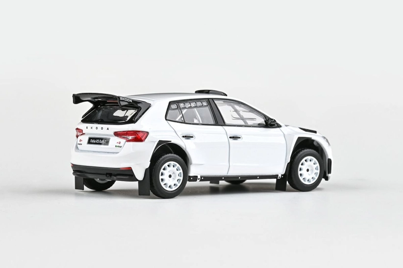 Abrex Škoda Fabia IV RS Rally2 (2022) 1:43 - Bílá