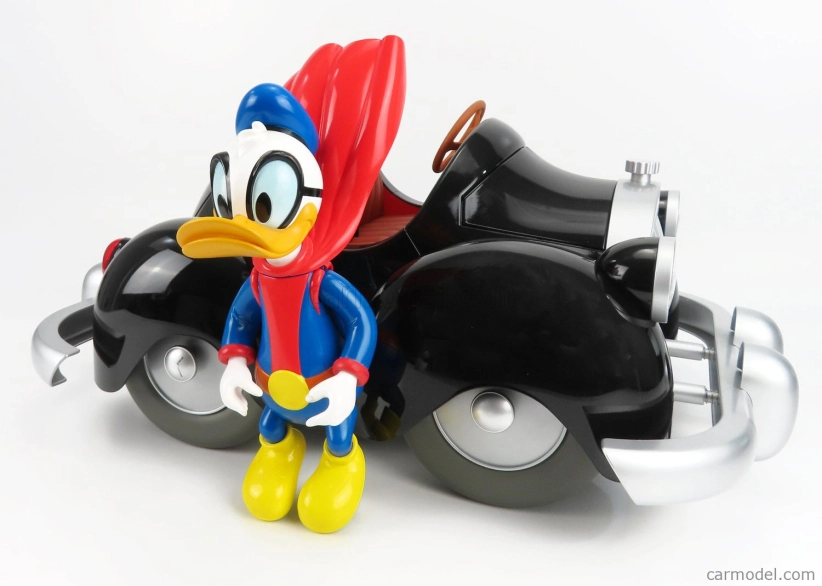 Edicola Disney 313 Auto Di Paperinik - Paperinik's Car - Paperino Donald Duck's 1:8 Black