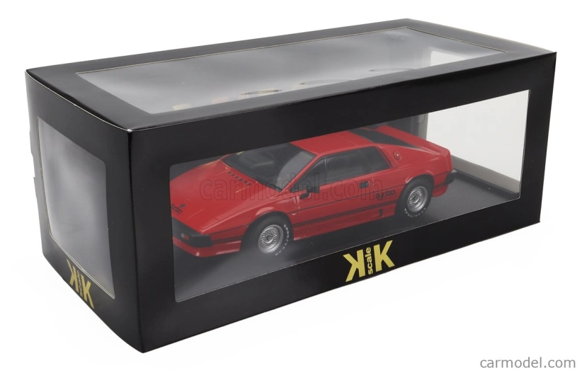 Lotus Esprit Turbo 1981 v mierke 1:18 červený čierny
