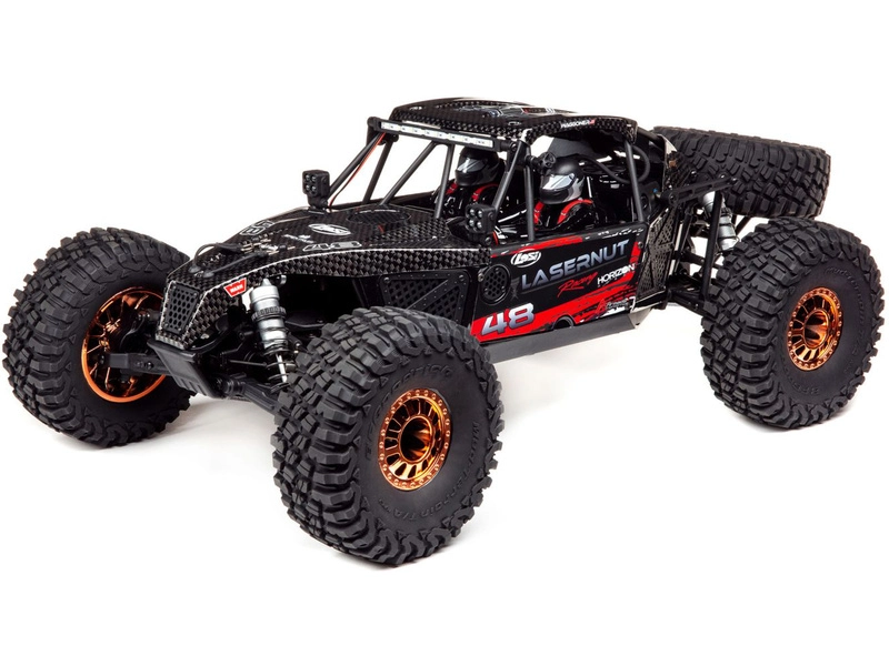 RC auto Losi Lasernut U4 1:10 4WD Smart RTR, modrá