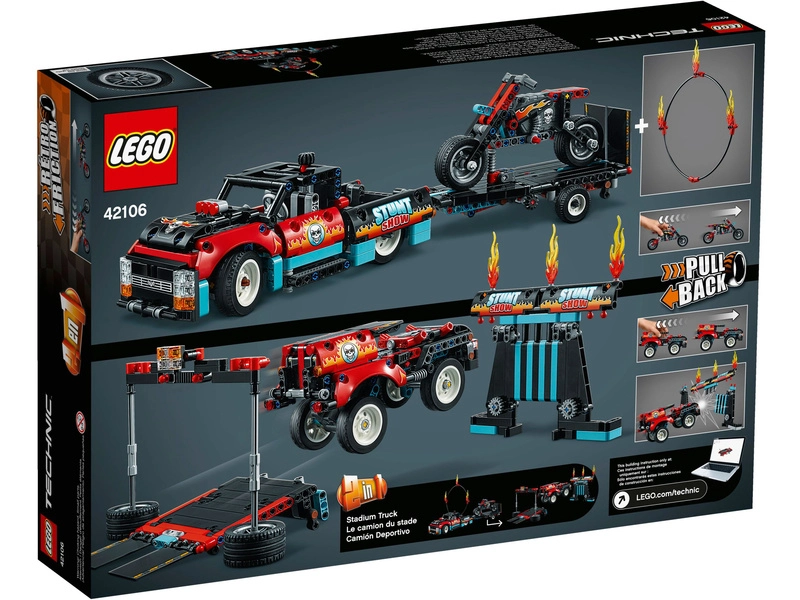 LEGO Technic - Kaskadérske vozidlá