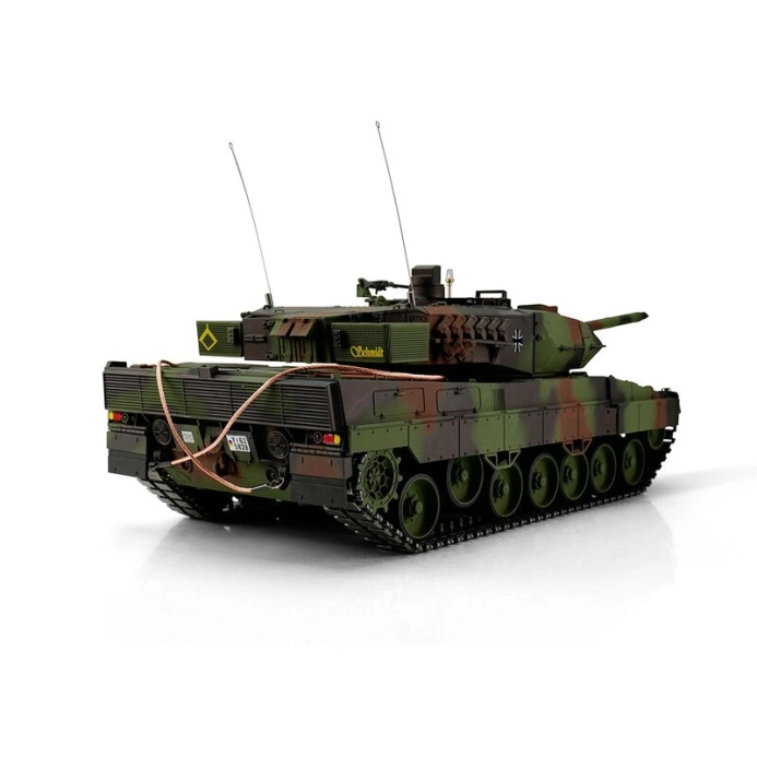 BAZAR - TORRO tank PRO 1/16 RC Leopard 2A6 kamufláž - Airsoft BB kouř z hlavně