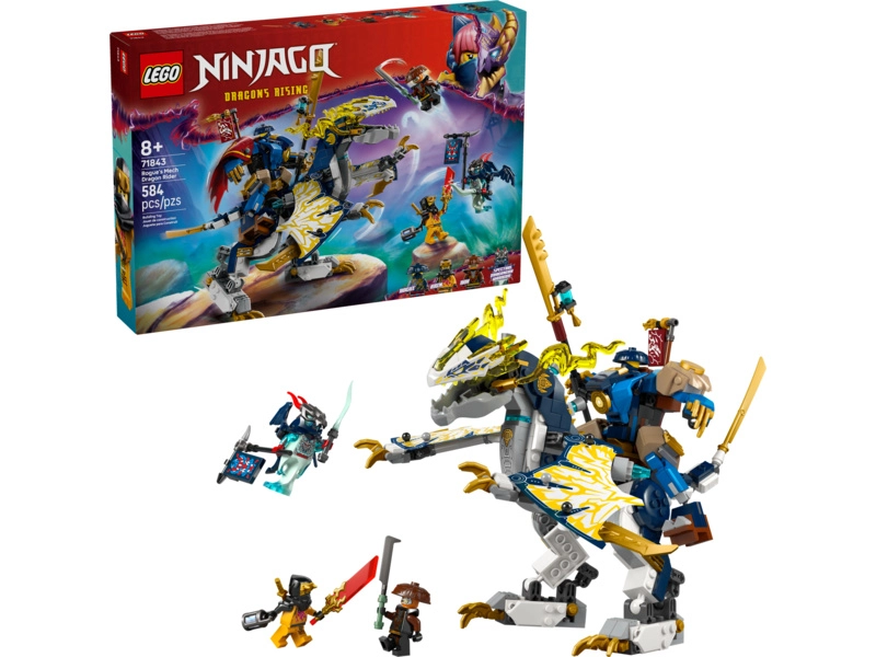 LEGO Ninjago - Rogue a robotický dračí jazdec