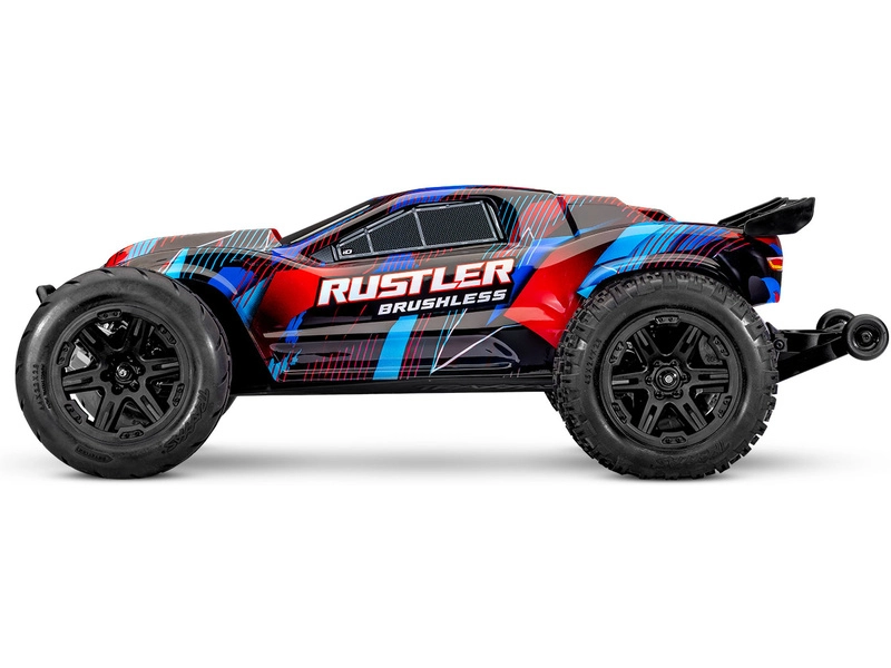 Traxxas Rustler 1:10 VX3 RTR červený