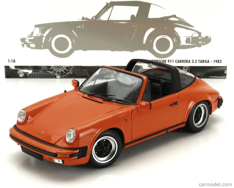 Minichamps Porsche 911 3.2 Carrera Targa Spider 1983 1:18 Orange