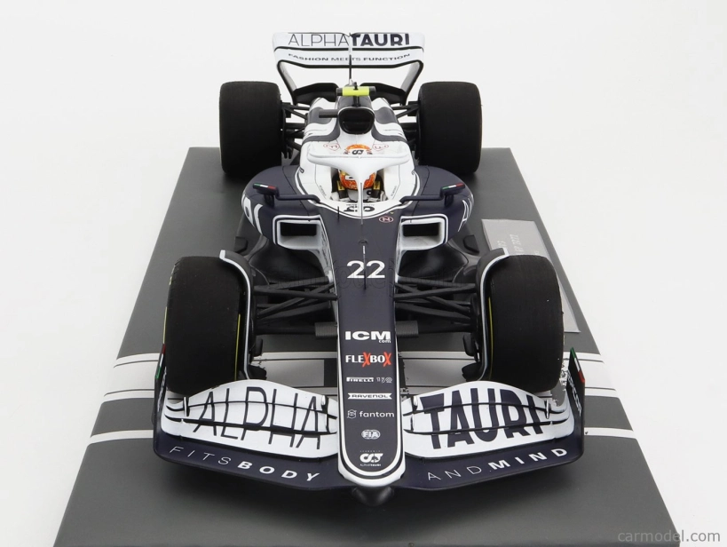 Minichamps Alpha tauri F1 At03 Honda Team Alpha Tauri N 22 1:18, bílomodrá