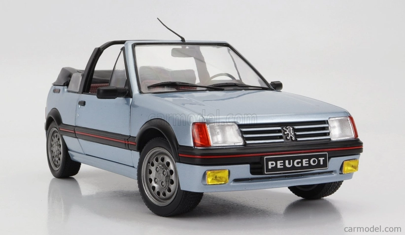 Solido Peugeot 205 Cti Mki (gti) 1.6 Cabriolet 1989 1:18 Light Blue Met