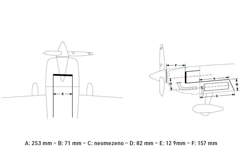 73" Laser 1850 mm 35cc zeleno-čierny