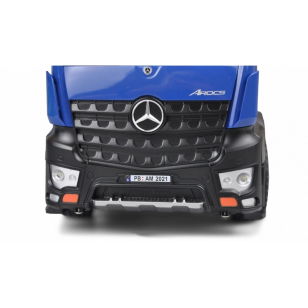 RC kamión Amewi Mercedes-Benz Arocs, modrá