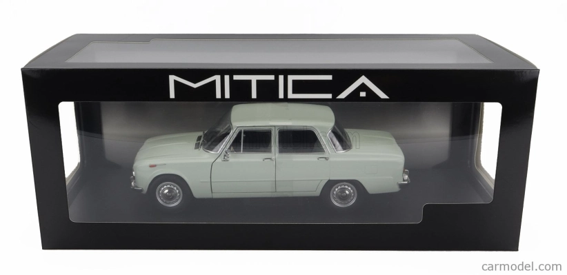 Mitica-diecast Alfa romeo Giulia 1.6 Ti 1962 1:18 Acqua Di Fonte - veľmi svetlá zelená