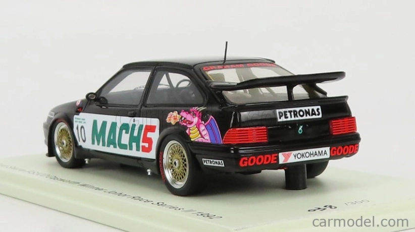 Spark-model Ford england Sierra Rs500 Cosworth N 10 Winner Johor Race Series Ii 1992 G.goode 1:43 Black