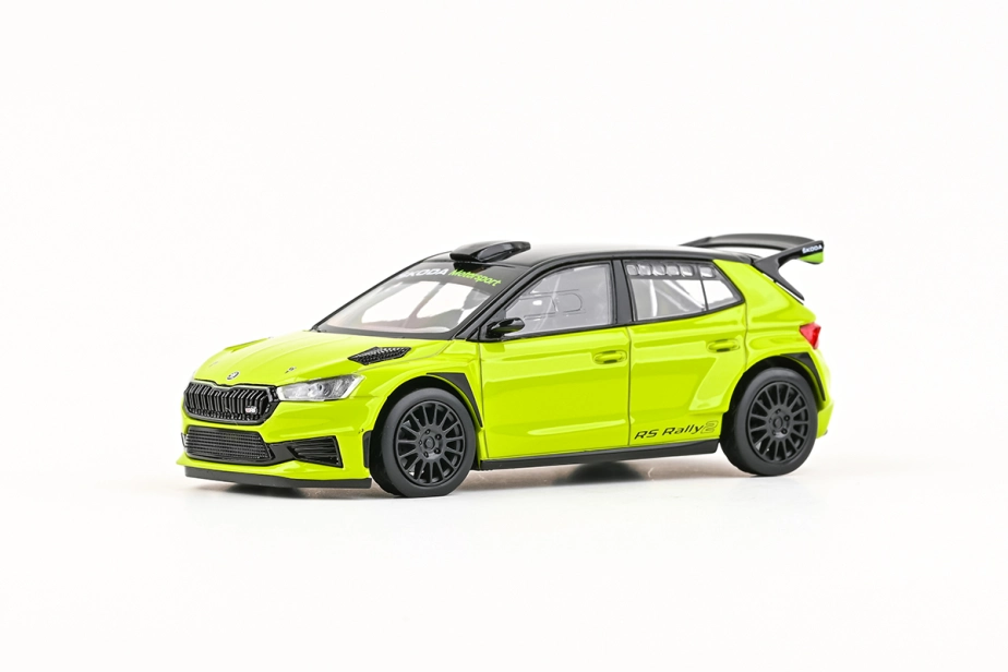 Abrex Škoda Fabia IV RS Rally2 (2022) 1:43 - Zelená Mamba