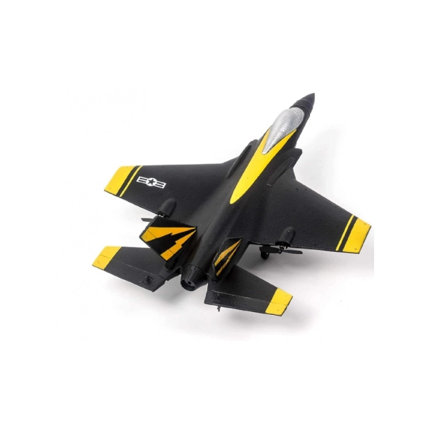 RC stíhačka Lockheed Martin F-35 6G Gyro, čierna