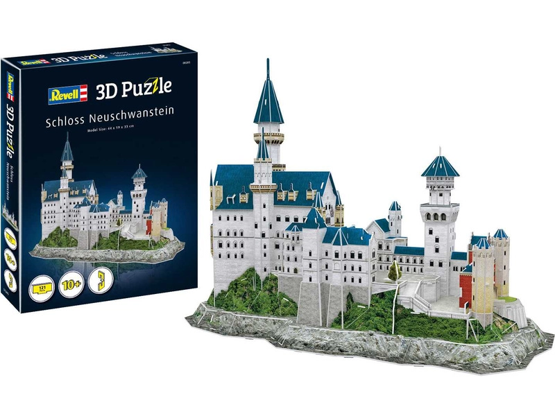Revell 3D puzzle – Neuschwanstein (33 cm)