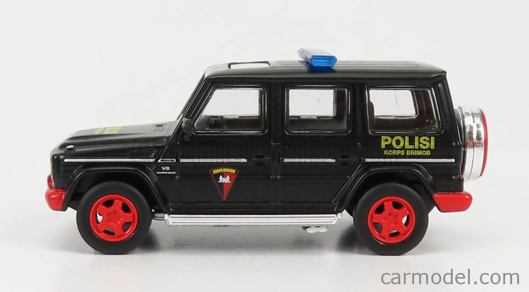 Kyosho Mercedes benz triedy G G55 Amg Polisi 2018 1:64 čierna
