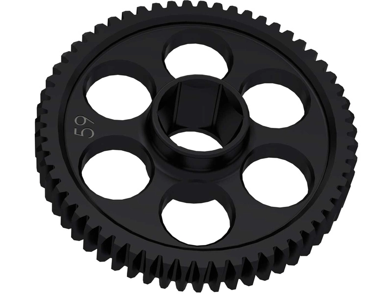 Arrma ocelové čelní ozubené kolo CNC 59T