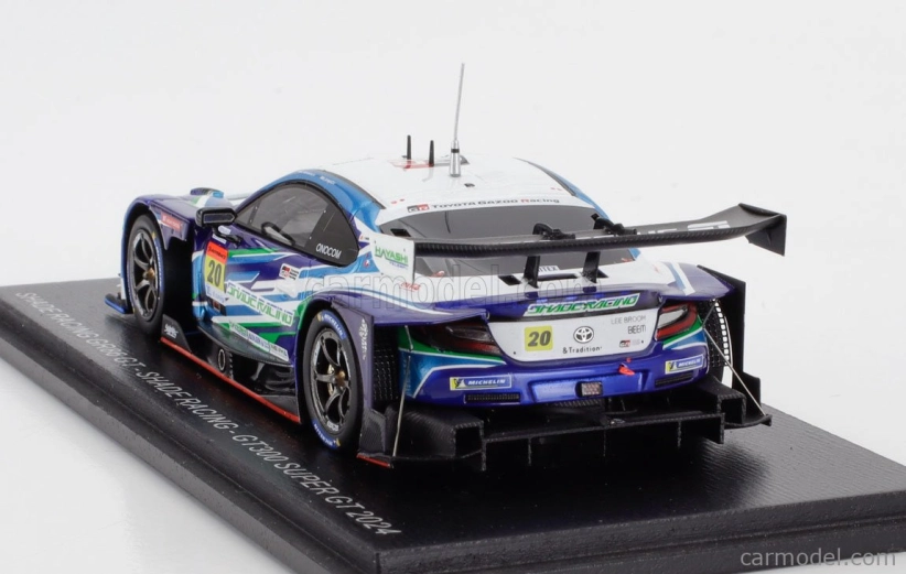 Spark-model Toyota Gr86 Gt Team Shade Racing N 20 Gt300 Class Super Gt 2024 Katsuyuki Hiranaka - Eijiro Shimizu 1:43 Blue White