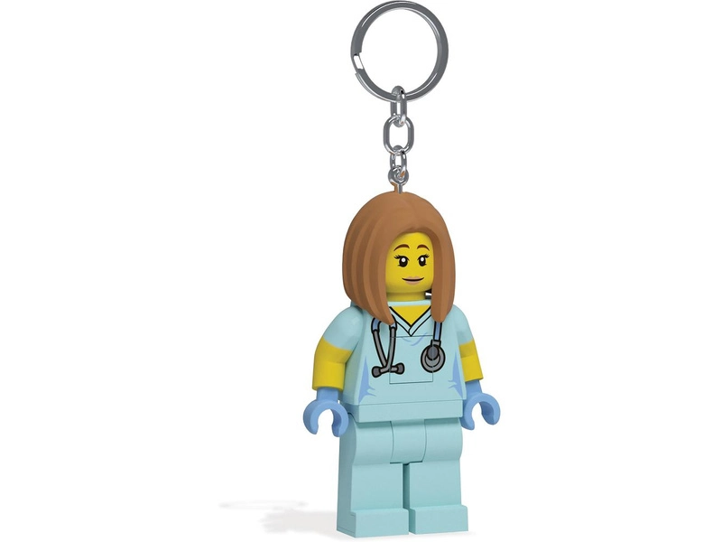 LEGO svítící klíčenka - Zdravotní sestra
