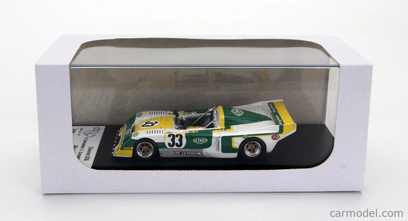 Trofeu Chevron B36 2.0l S4 Team Societe Racing N 33 24h Le Mans 1979 A.dechelette - C.dechelette - M.tarres 1:43 Biela Žltá Zelená
