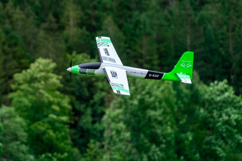 RC letadlo KAVAN Pulse 2200 V2 ARF, zelená