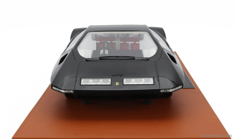 Topmarques Ferrari 512s Modulo Pininfarina Geneve Motor Show 1970 1:12 čierna