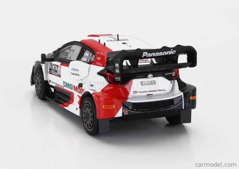 Ixo-models Toyota Yaris Gr Rally1 Team Toyota Gazoo Racing Wrt N 1 4th Rally Safari Kenya 2022 Sebastian Ogier - Benjamin Veillas 1:43 Čierna biela červená