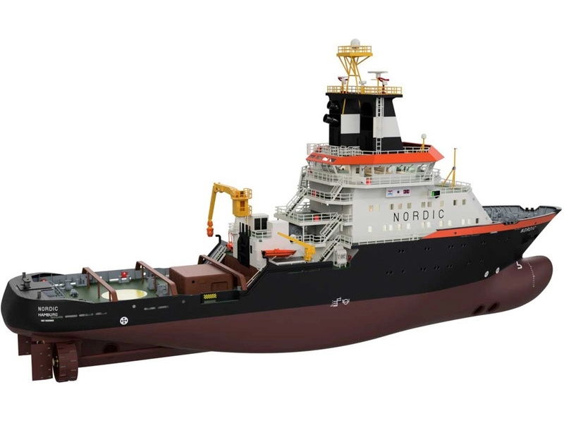 RC stavebnice Türkmodel záchranný remorkér Nordic 1:72 kit