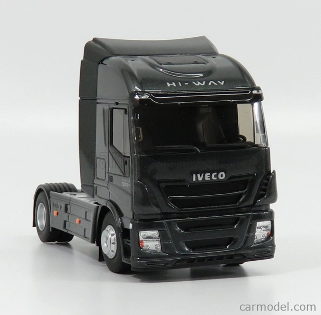 Eligor Iveco fiat Stralis 500 Euro 6 Hi-way Tractor 2-assi 2016 - Exkluzívny model auta 1:43 Grey Met
