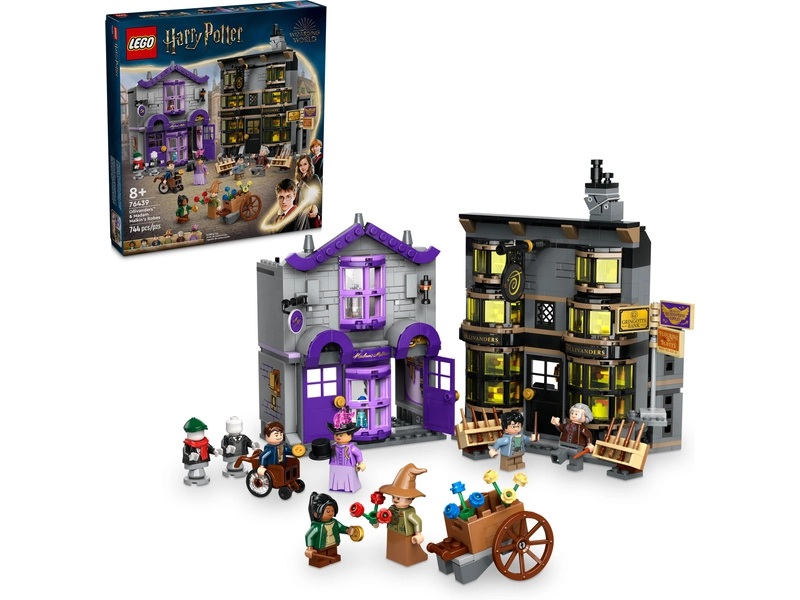 LEGO Harry Potter - Ollivanderov obchod a obchod madam Malkinovej