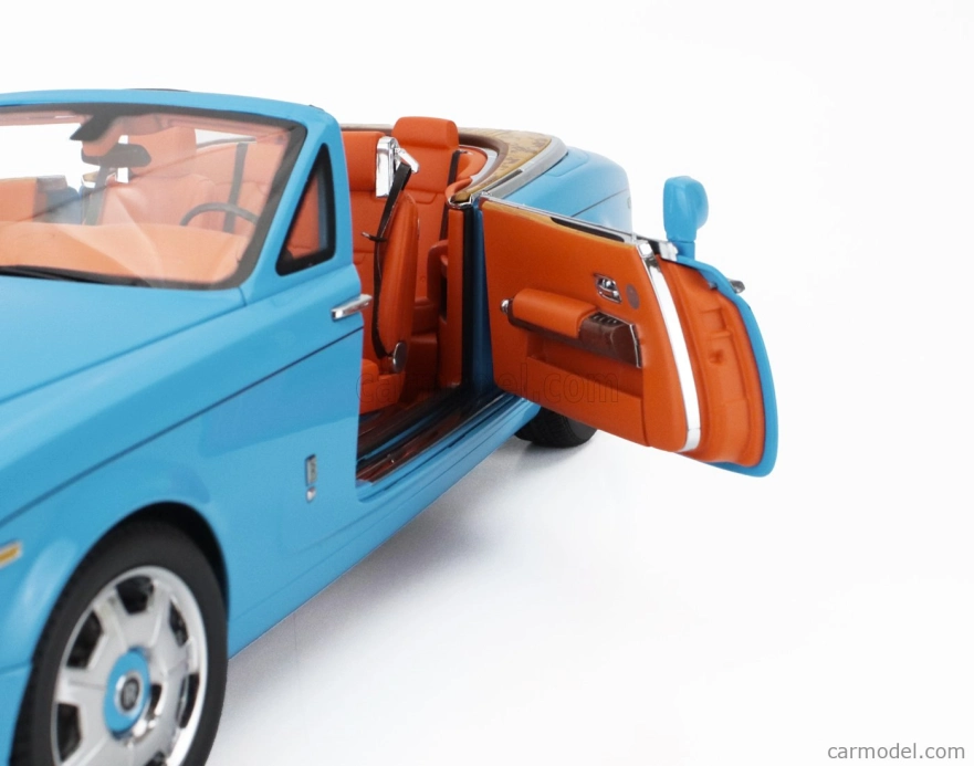Kyosho Rolls royce Phantom Drophead Cabriolet 2-dverový 2013 1:18 Light Blue