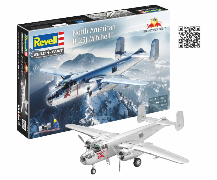 Gift-Set Flying Bulls 05643 - B-25J Mitchell (1:48)