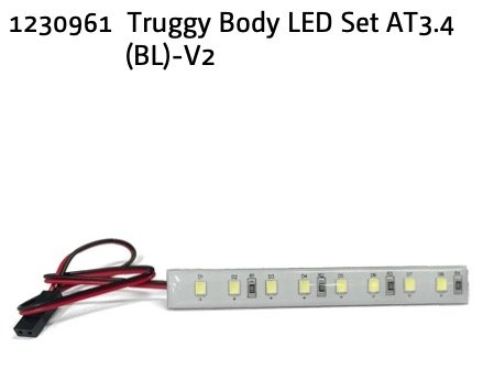 1230961 - Truggy Body LED Set AT3.4(BL)-V2