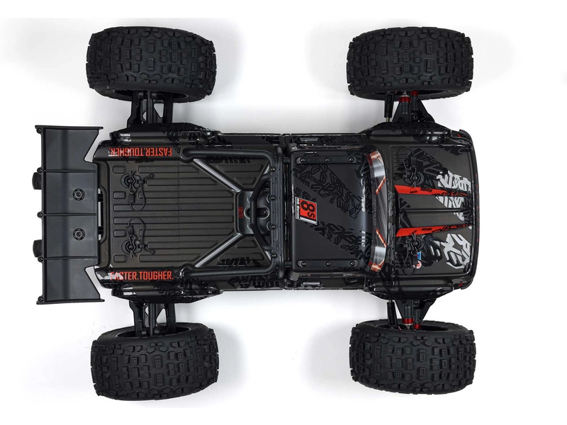 RC auto Arrma Outcast 8S BLX 1:5 4WD EXB RTR, čierne