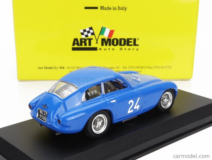 Art-model Ferrari 195s 2.3l V12 Touring Berlinetta N 24 1:43, modrá