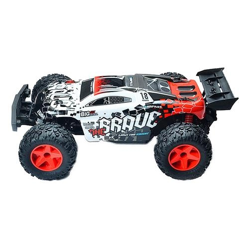RC auto Pioneer Brave, bieločervená
