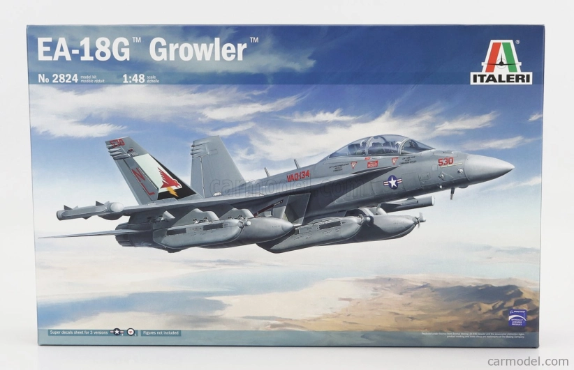 Italeri Boeing Ea-18g Growler Military Airplane 2006 1:48 /