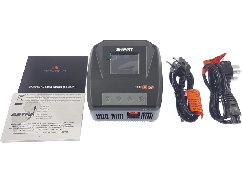 Spektrum Smart G2 nabíječ S1200 1x200W AC